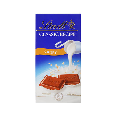 LINDT CLASSIC RECIPE CRISPY100 GM