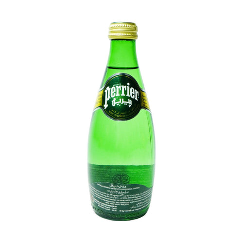 PERRIER MINERAL WATER NATURAL GLASS BOTTLE 330 ML
