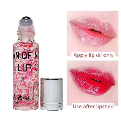 Iman Of Noble Color Fashion Waterproof Glitter & Lip Oil