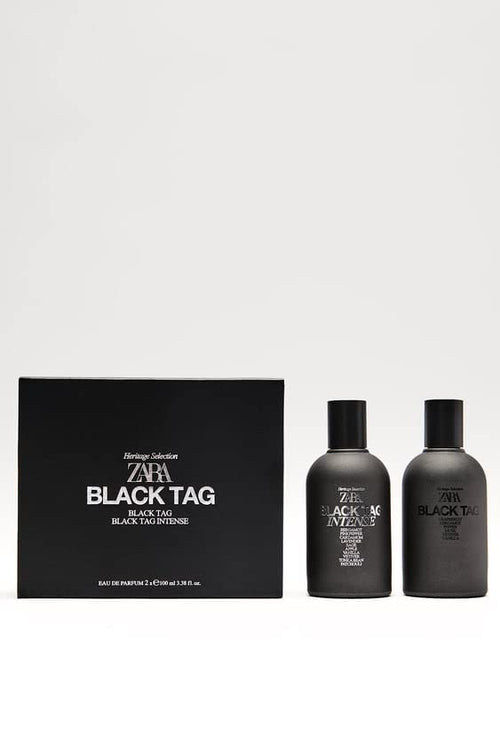 Zara - Black Tag Intense Eau De Parfum Set 100 Ml 2 X 3.38 Fl. Oz