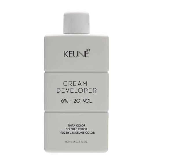 KEUNE TINTA HAIR CREAM DEVELOPER 20 VOL 1000 ML