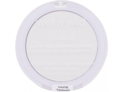 Wet N Wild - Bare Focus Clarifying Finishing Powder - Translucent
