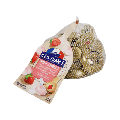 ILE DE FRANCE MINI SHELL STRAWBERRY CHEESE 8 PCS 160GM