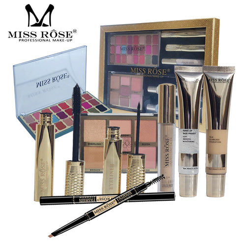 Miss Rose 8 Pcs Makeup Kit For Women And Girls