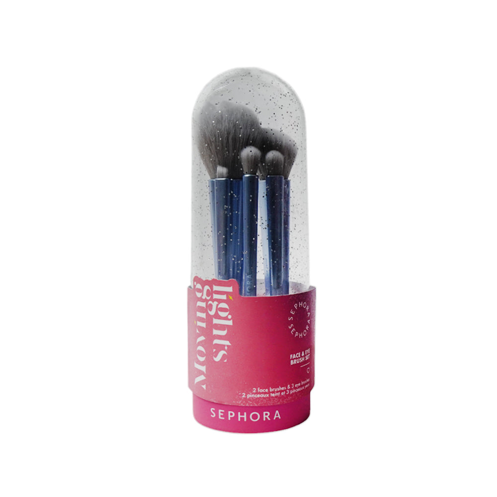 SEPHORA MOVING LIGHT 5PC BRUSH SET