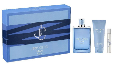 Gift Set - Aqua Man 3s Set (edt 100ml+ Edt 7.5ml+ S/g 100ml)