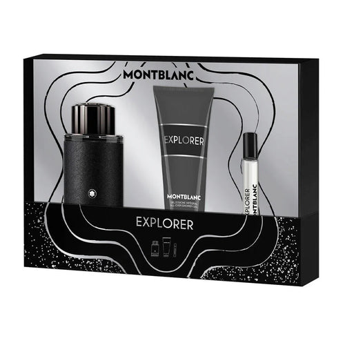 Gift Set - Explorer Men (edp 100ml + 7.5ml Mini + 100ml S/g) 3pcs Gift Set (hard Box)