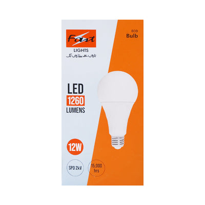LED BULB ECO 12W E27 1260LM 6500K 15KHRS 110V-265V 2KV SPD