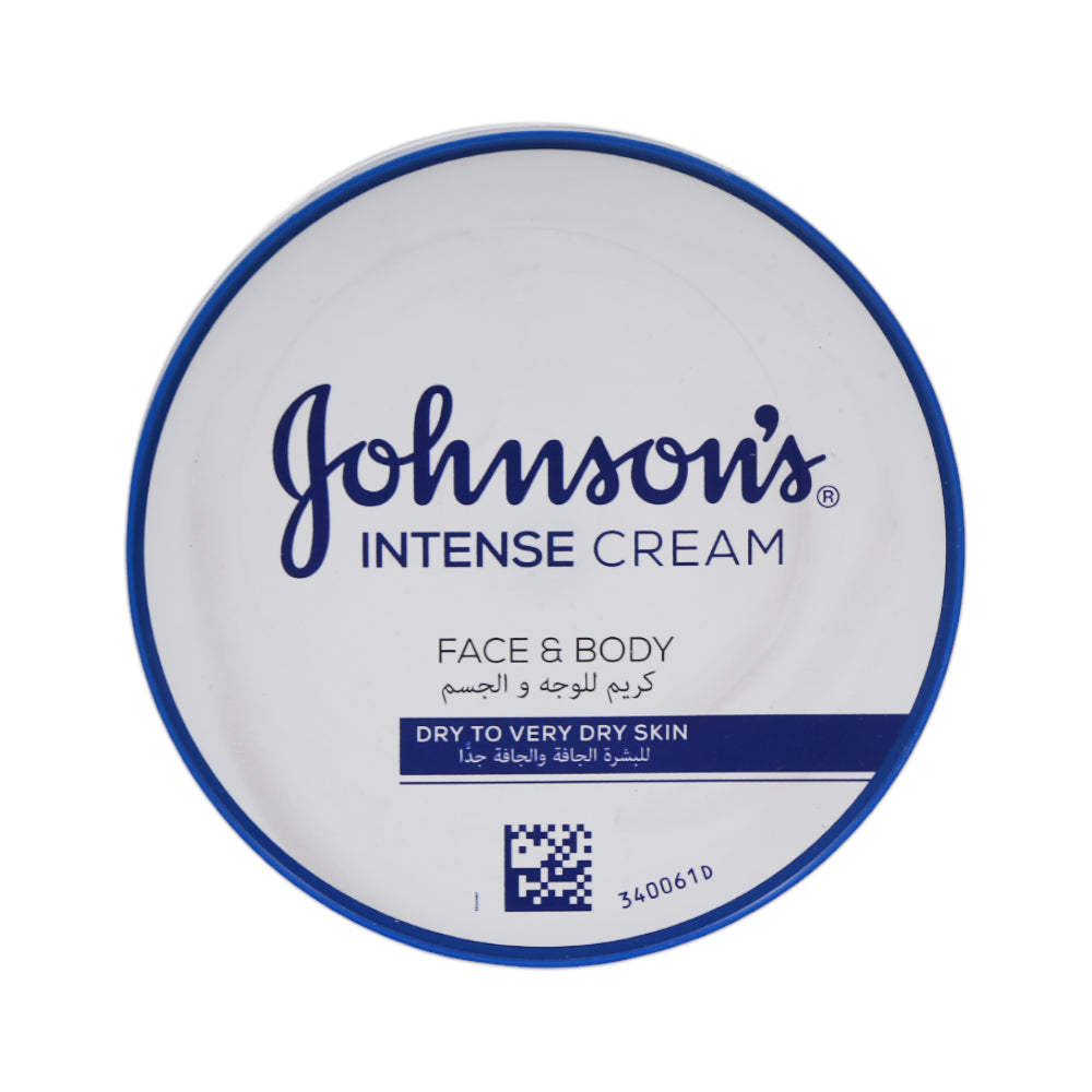 JOHNSONS INTENSE CREAM DRY TO V-DRY SKIN FACE & BODY 300ML