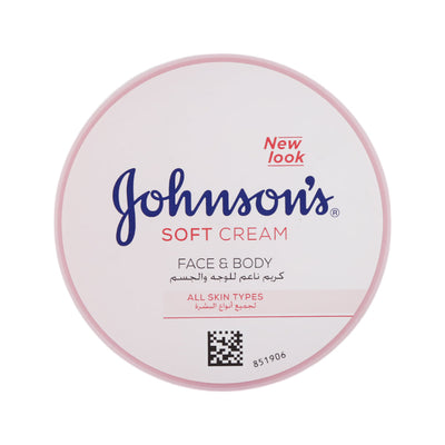 JOHNSONS SKIN SOFT CREAM FACE & BODY 200 ML