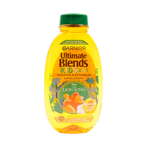 GARNIER SHAMPOO ULTIMATE BLENDS KID 2IN1 APRICOT 250 ML