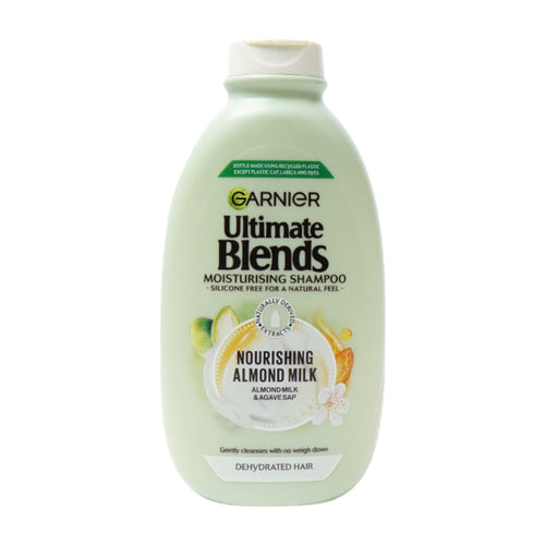 GARNIER ULTIMATE BLENDS SHAMPOO NOURISHING ALMOND MILK 400ML