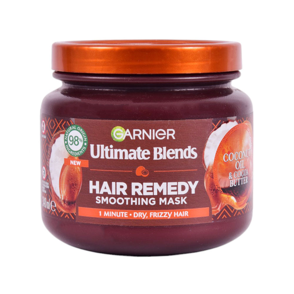 GARNIER ULTIMATE BLENDS HAIR MASK SMOOTHING 340ML