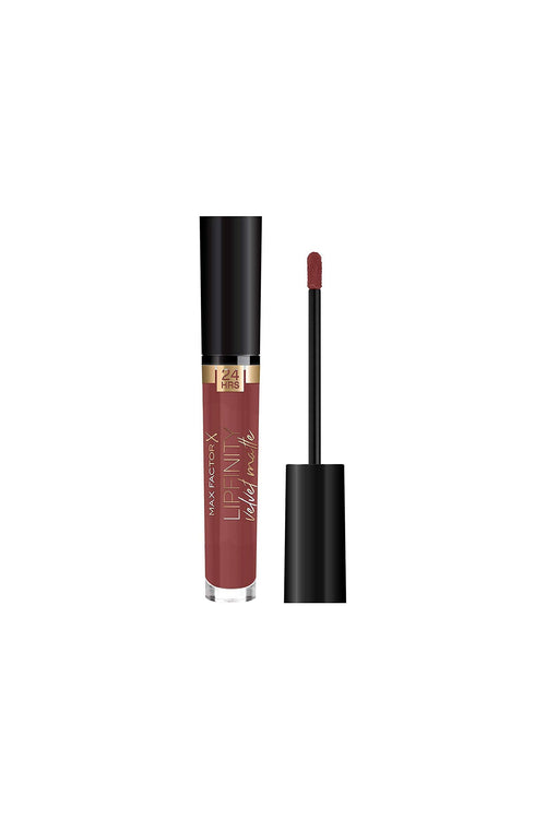 Max Factor - Lipfinity Velvet Matte Liquid Lip, 075 Modest Brunette, 4 Ml