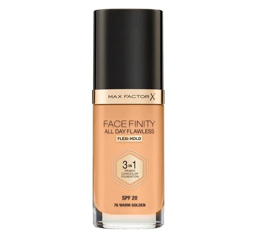 Max Factor - Facefinity All Day Flawless 3in1 Foundation - 76 Warm Golden 30ml