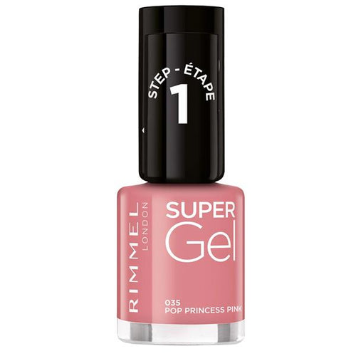 Rimmel - Super Gel Nail Polish 035-pop Princess Pink