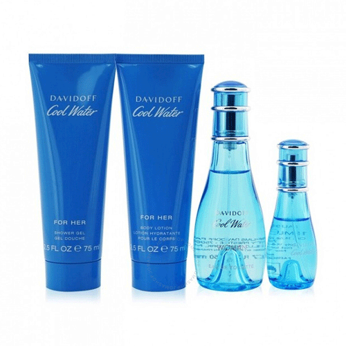 Cool Water Women Set 3s (50ml+ B/l 75ml+ 15ml Mini)