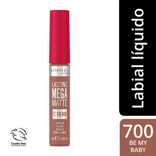 Rimmel - Lasting Mega Matte Liquid Lip Color 700-be My Baby