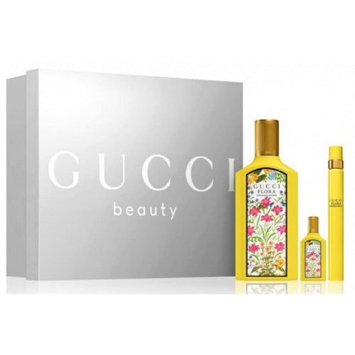 Gucci Flora Gorgeous Orchid 3s Set (edp 100ml+ Edp 5ml+ Edp 100ml)