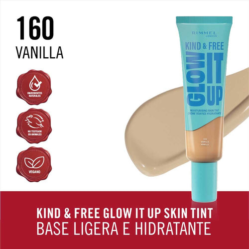 Rimmel Kind & Free Liquid Foundation 30ml Moisturising Vanilla Iv