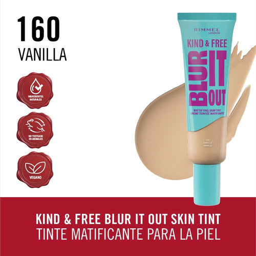 Rimmel Kind & Free Liquid Foundation 30ml Mat Vanilla Iv