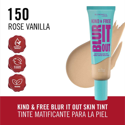 Rimmel Kind & Free Liquid Foundation 30ml Mat Rose Vanilla Iv