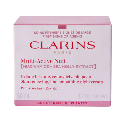 CLARINS SKIN CARE MULTI ACTIVE NIGHT CREAM DRY SKIN 50ML