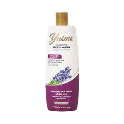 YUSMA BODY WASH LAVENDER & JOJOBA OIL 400 ML