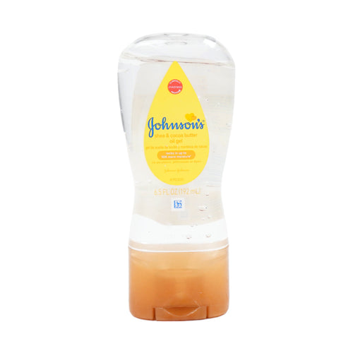 JOHNSONS BABY OIL GEL SHEA AND COCOA BUTTER 192 ML