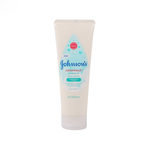 JOHSONS BABY CREAMY OIL COTTONTOUCH 236 ML