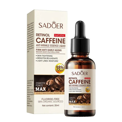 Sadoer Hyaluronic Acid Retinol Caffeine Anti-wrinkle Facial Serum 30ml Sd01505
