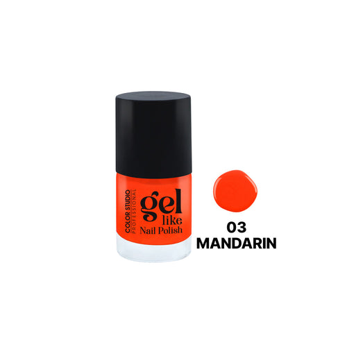 Colour Studio- Gel Nail Polish- 3 Mandarin