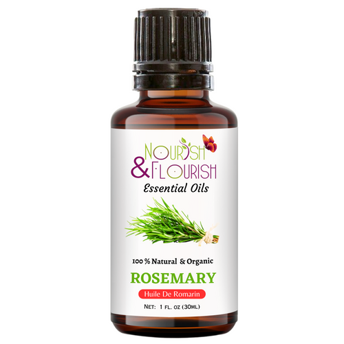 Nourish & Flourish Rosemary Essential Oil - 30 Ml