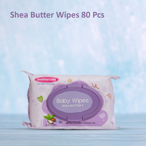 Mothercare - Wipes Shea Butter (purple) 80pcs
