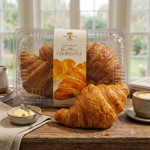AROMA BUTTER CROISSANT 4 PCS