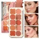 Miss Rose 10 Color Of Blush In Single Package For Girls And Women