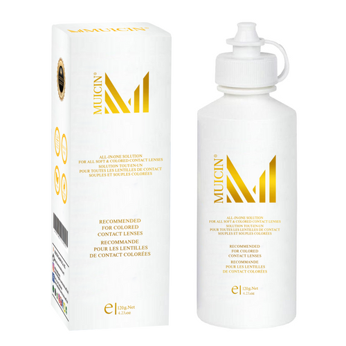 Muicin - Multi-action Contact Lens Solution - Gentle Care For Sensitive Eyes
