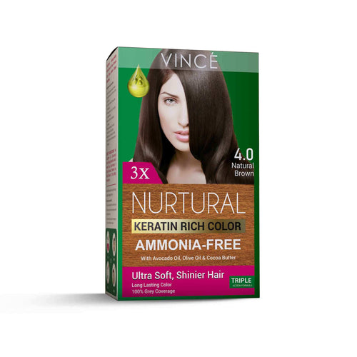 Vince - Nurtural Women Hair Color - Natural Brown - 4.0