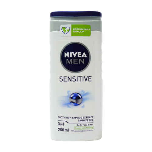 NIVEA MEN SHOWER GEL SENSITIVE 3IN1 250 ML