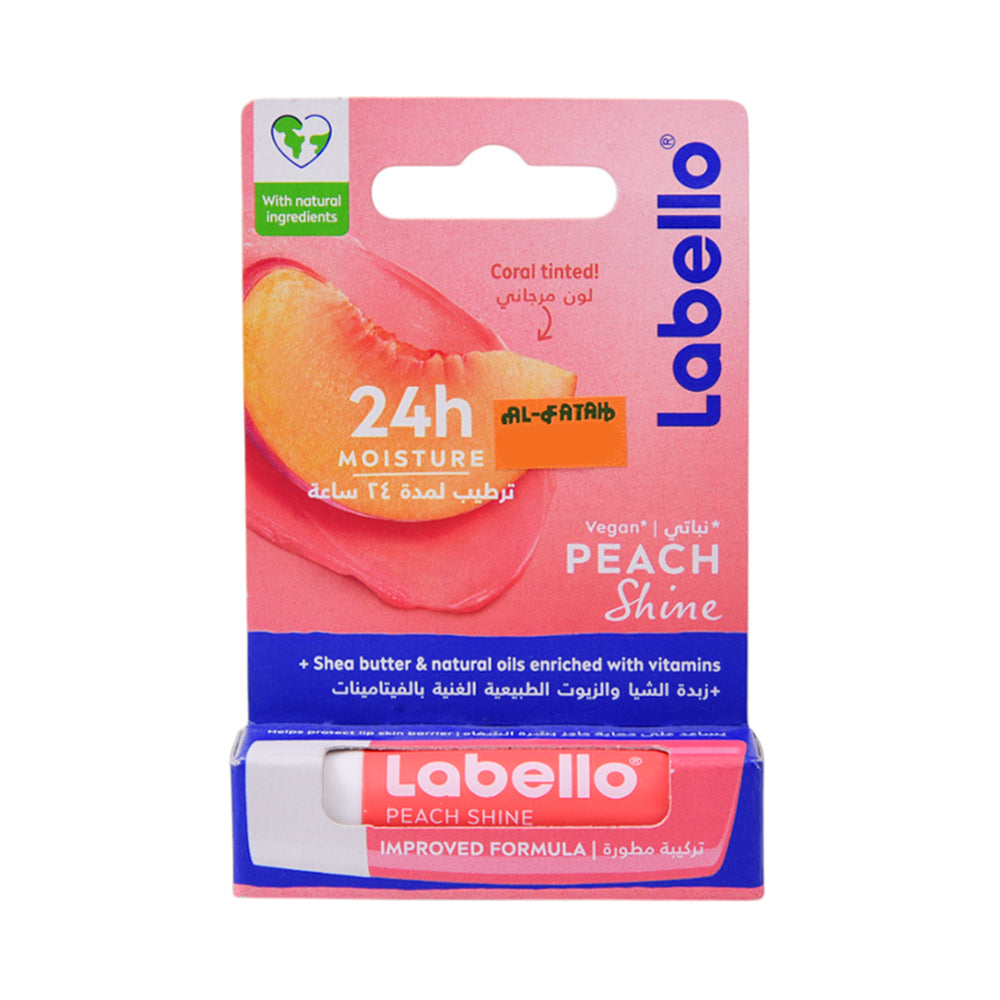 LABELLO PEACH SHINE 4.8G MKT