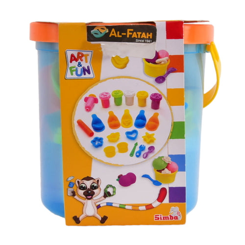 26051 SIMBA DOUGH SET IN BUCKET 16PC (3+ YEAR)