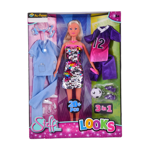 5733581 SIMBA STEFFI DOLL 3IN1 D