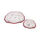 CAKE PLATE SET 7PC WALTHER BIJOU CHERRY RED 1204006 / 120400