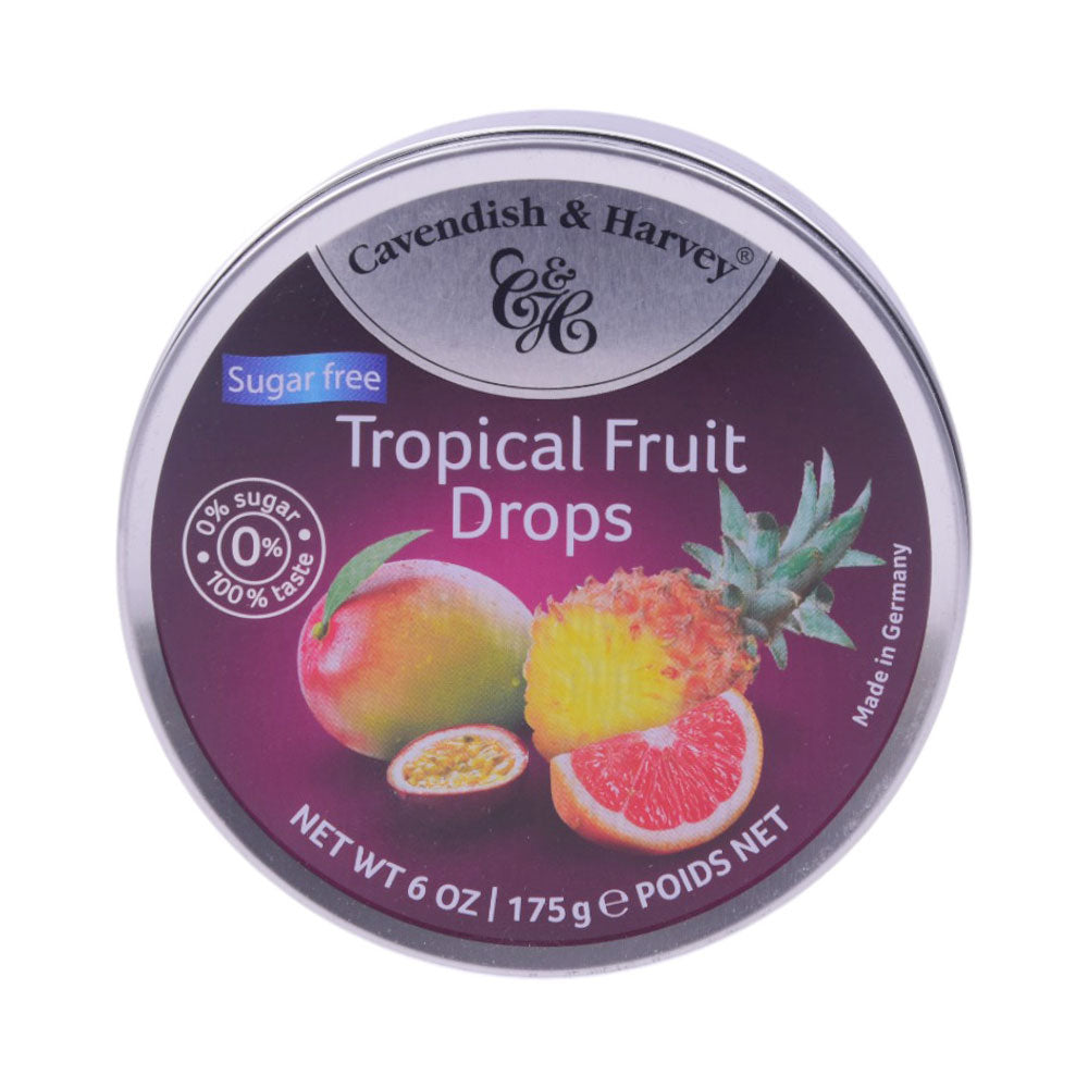 CAVENDISH AND HARVEY SUGAR FREE TROPICAL FRUIT 175GM