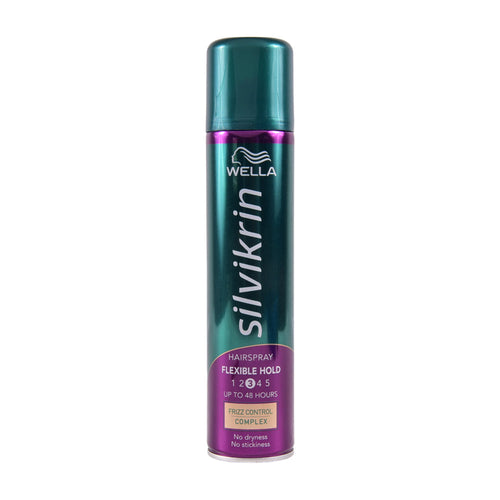 WELLA SILVIKRIN HAIR SPRAY FLEXIBLE HOLD 48 HOUR 250 ML