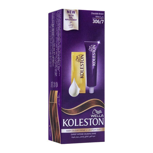 WELLA KOLESTON SINGLE 306/7 NE CHOCO BROWN