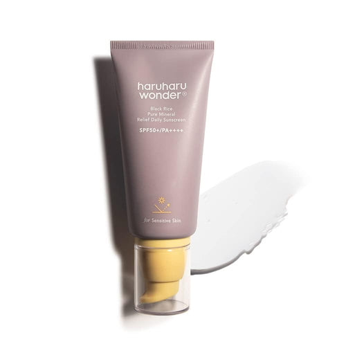 Haru Haru Wonder - Black Rice Pure Mineral Relief Daily Sunscreen 50ml (sensitive)