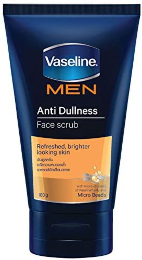 Vaseline- Men Anti Dullness Scrub, 100g