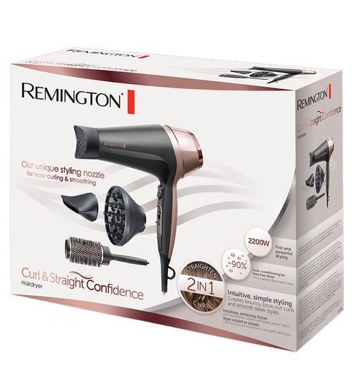 Remington- Curl And Straight Confidence D5706 Hair Dryer