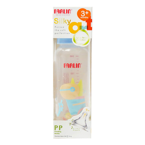 FARLIN BABY FEEDING BOTTLE SILKY 3M+240 ML AB-41017-B